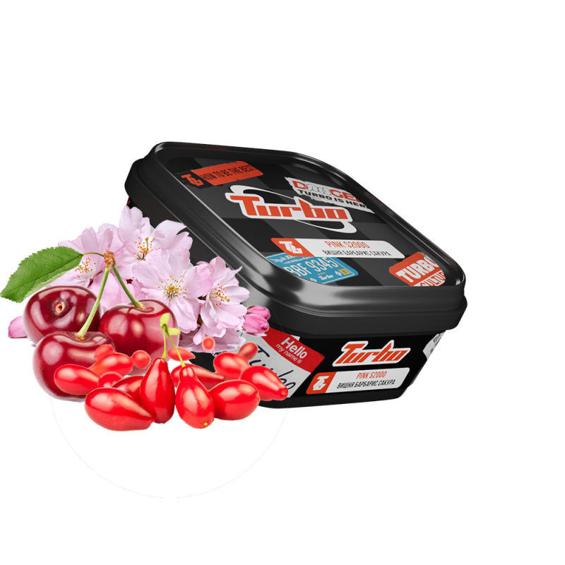 Табак Turbo Pink S2000 (Вишня Барбарис Сакура, 250 г)