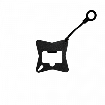 Открывашка-брелок для флаконов жидкости Vape (чёрный)