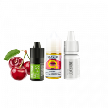 Набор для самозамеса Elfliq Cherry (Вишня, 50 мг, 30 мл)