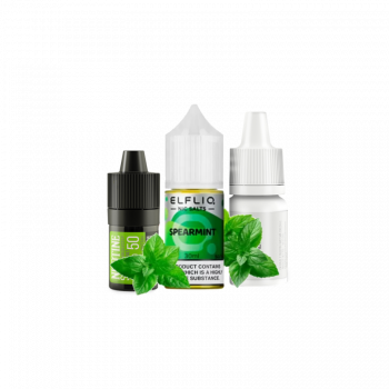 Набор для самозамеса Elfliq Spearmint (Мята, 50 мг, 30 мл)