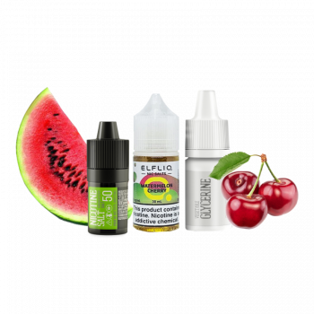 Набор для самозамеса Elfliq Watermelon Cherry (Арбуз Вишня, 50 мг, 30 мл)