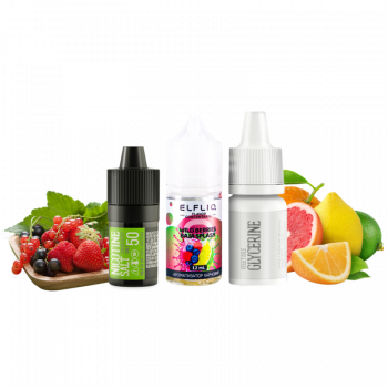 Набор для самозамеса Elfliq Wild Berries Baja Splash (Ягоды Цитрусовые, 50 мг, 30 мл)