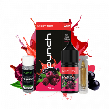 Набор для самозамеса Punch Berry Trio (Берри Трио, 50 мг, 30 мл)