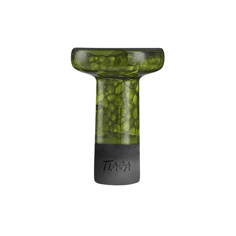 Глиняная чаша Tiaga Drops Green (Зелёный)