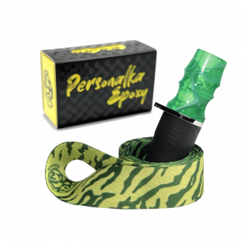 Персональный мундштук Personalka Epoxy Sakura (Зелёный)