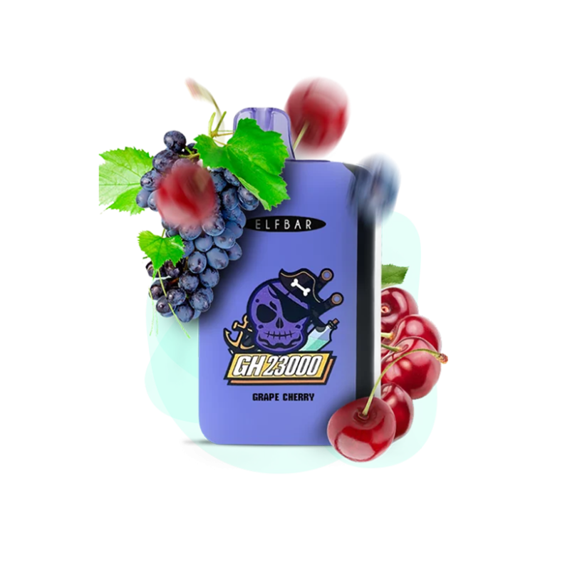 Elf Bar GH 23000 Grape Cherry (Виноград Вишня) Одноразовый POD
