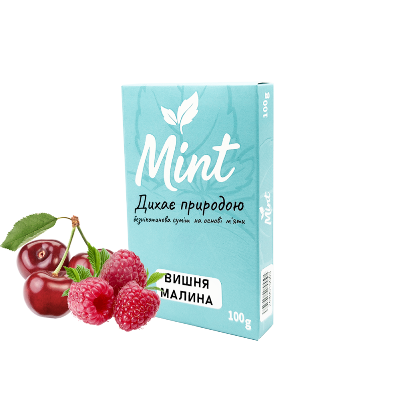 Кальянная смесь Mint Вишня Малина (100 г)
