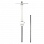 Кальян PALKA White Wood (белый, базовый комплект)