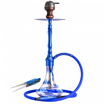 Кальян Yahya Nozzle Blue Full Version (синий, полный комплект)