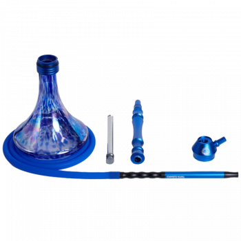 Кальян Yahya Nozzle Blue Full Version (синий, полный комплект)
