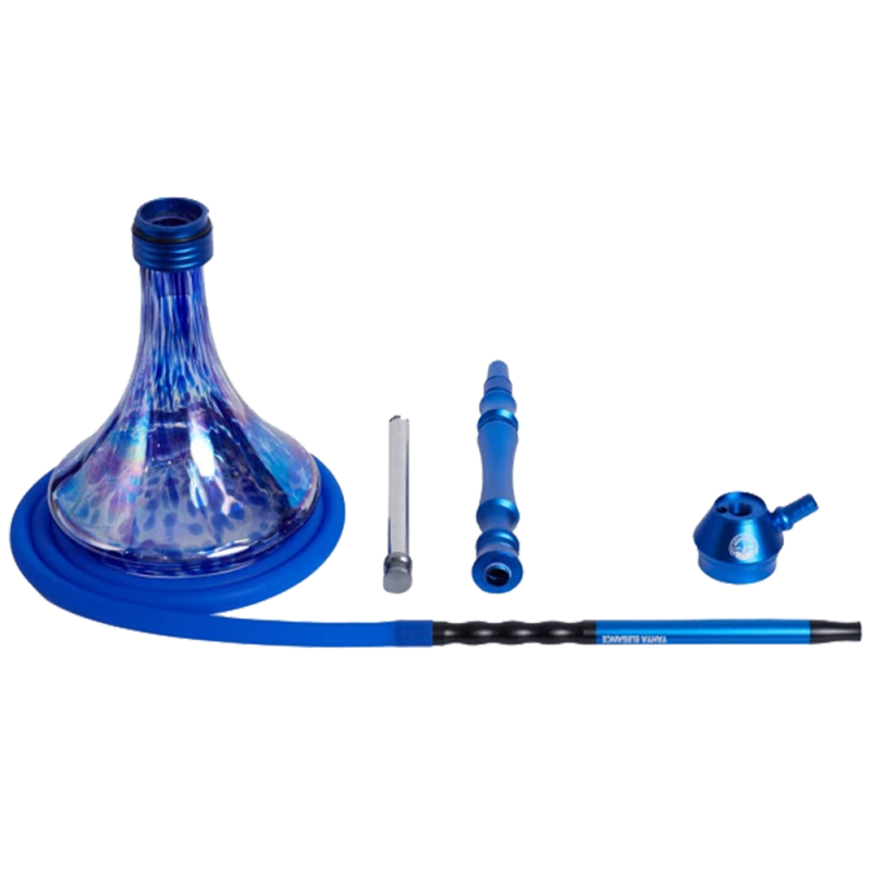 Кальян Yahya Nozzle Blue Full Version (синий, полный комплект)