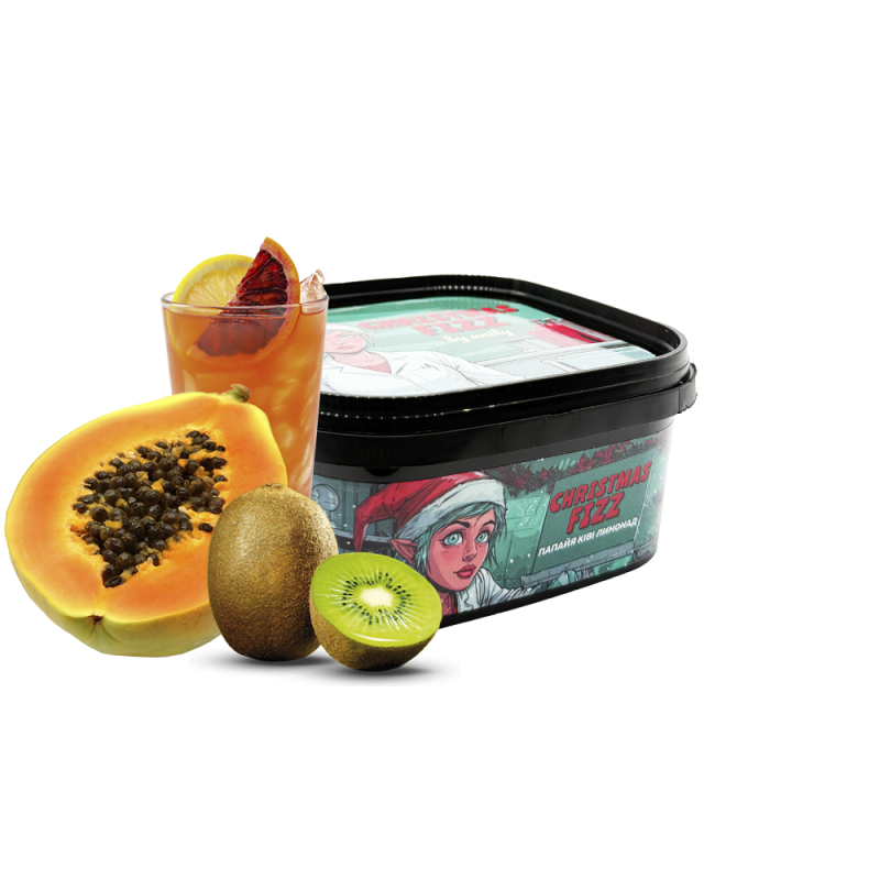 Табак Unity Christmas Fizz (Папайя Киви Лимонад, 250 г)