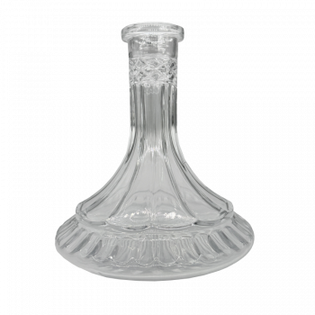 Колба для кальяна Craft Crystal v2.0 (Размер L, Прозрачная, толстостенная)