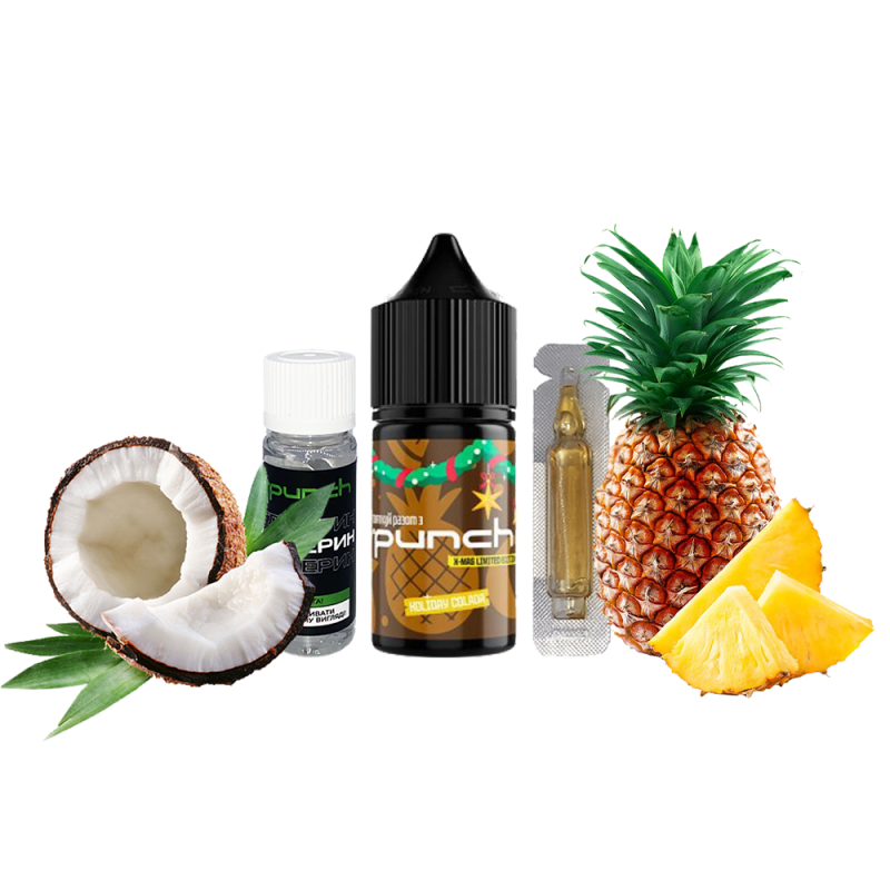 Набор самозамеса Punch Christmas Edition Holiday Colada (Холидей Коляда, 50 мг, 30 мл)