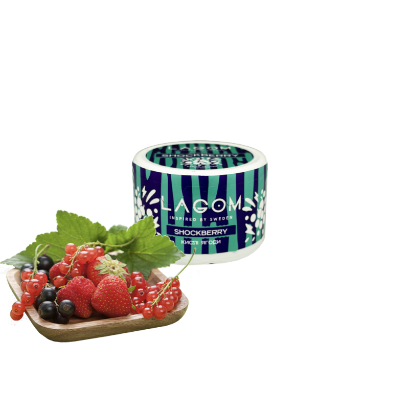 Табак Lagom Navy Line Shockberry (Кислые Ягоды, 40 г)