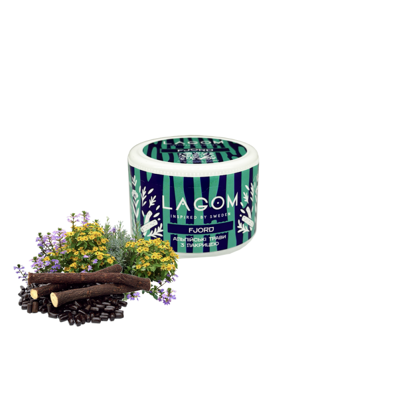 Табак Lagom Navy Line Fjord (Альпийские травы, 40 г)