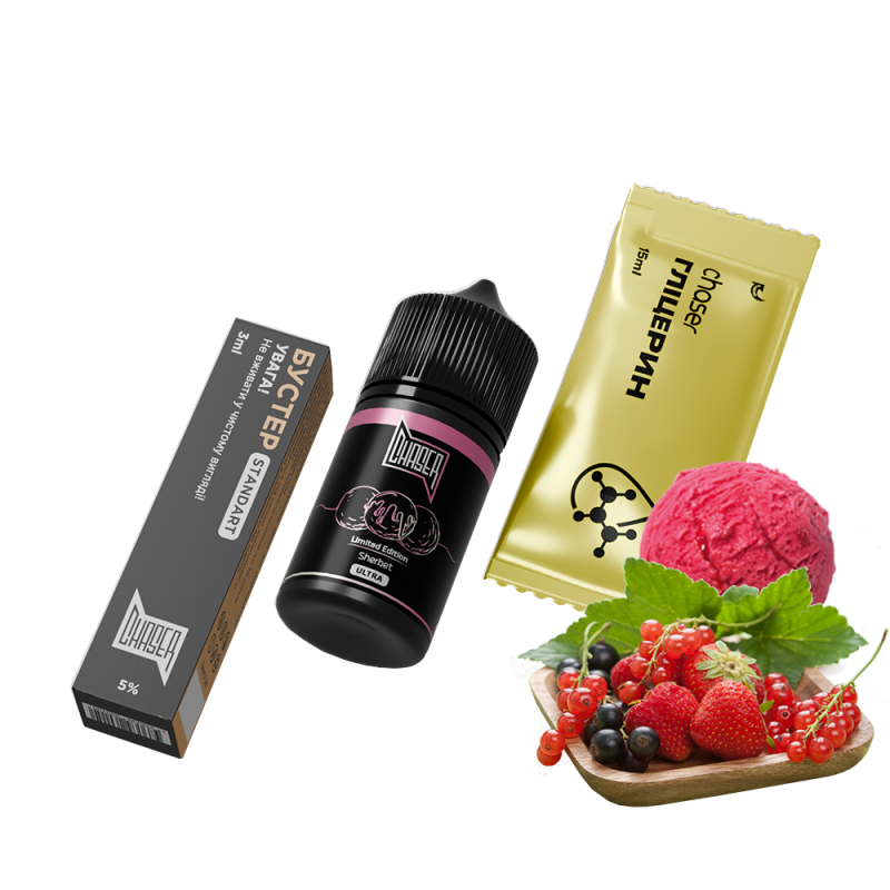 Набор для самозамеса Chaser Black Sherbet Limited (Щербет, 50 мг, 30 мл)