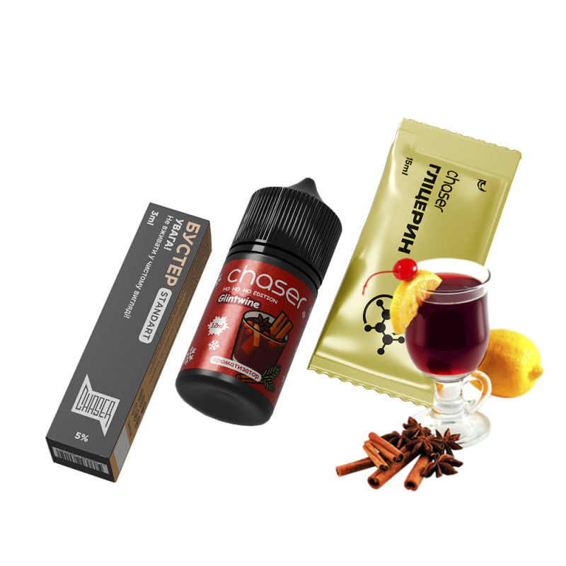 Набор для самозамеса Chaser LTD Christmas Glintwine (Глитвейн, 50 мг, 30 мл)