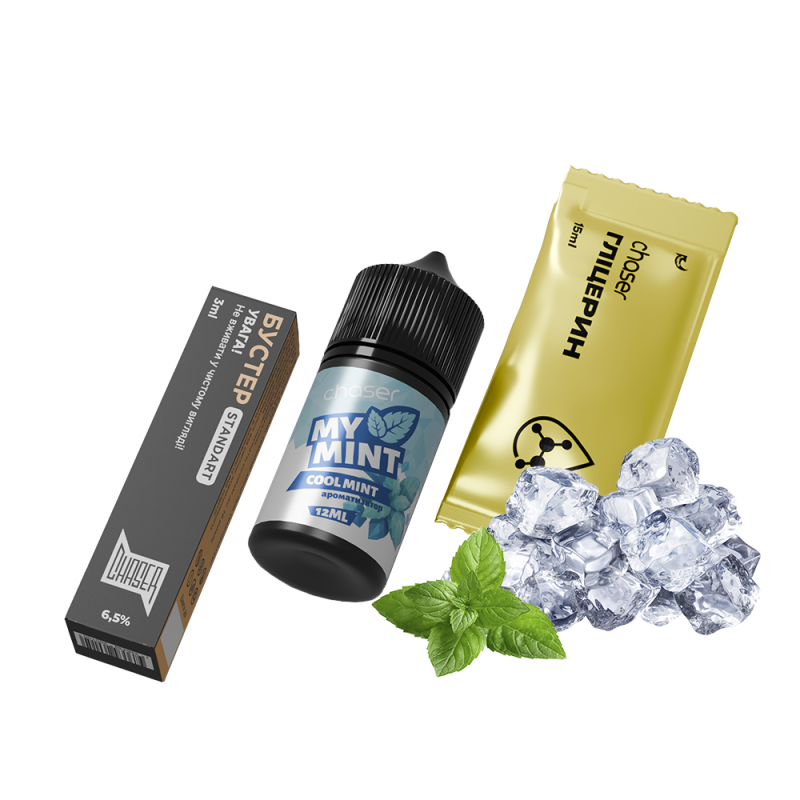 Набор для самозамеса Chaser My Mint Cool Mint (Мята Лёд, 65 мг, 30 мл)
