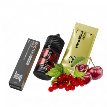 Набор для самозамеса Chaser Lux Currant Cherry Limited (Смородина Вишня, 50 мг, 30 мл)