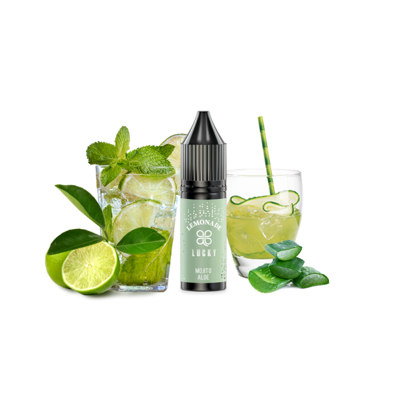 Жидкость Lucky Mojito Aloe Cucumber Lemonade (Мохито Алоэ Огурец Лимонад, 50 мг, 15 мл)