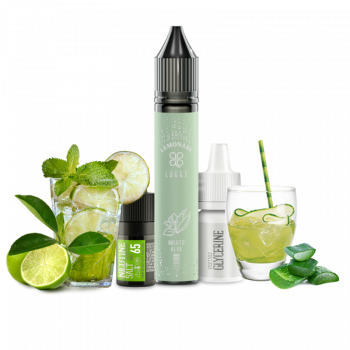 Набор для самозамеса Lucky Mojito Aloe Cucumber Lemonade (Мохито Алоэ Огурец Лимонад, 65 мг, 30 мл)