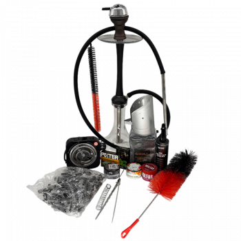 Набор PALKA Black - кальян, аксессуары, табак