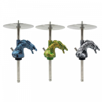 Кальян 2x2 Hookah Dragonborn Black Silver (черно-серебристый, базовый комплект)