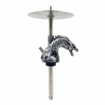 Кальян 2x2 Hookah Dragonborn Black Silver (черно-серебристый, базовый комплект)