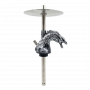 Кальян 2x2 Hookah Dragonborn Black Silver (черно-серебристый, базовый комплект)