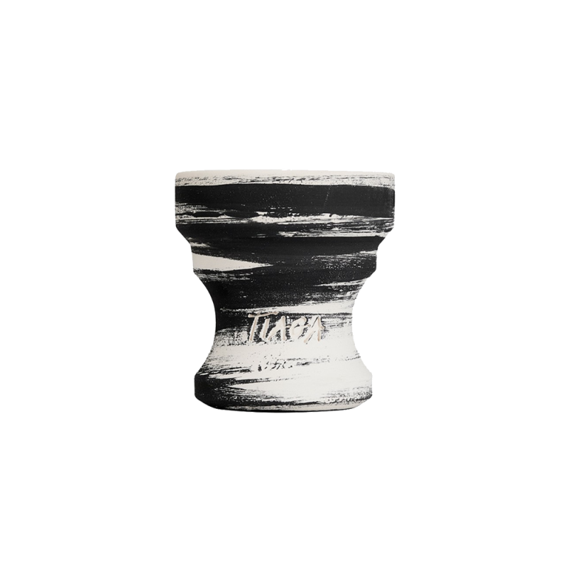 Глиняная чаша Tiaga Flash Light Black White (Чёрно-белый)