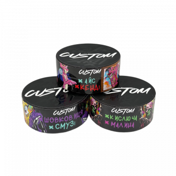 Набор ТОП 3 вкусов табака Custom по 100 г