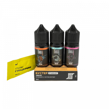 Набор ТОП 3 вкусов самозамесов Chaser Black (50 мг, 30 мл)
