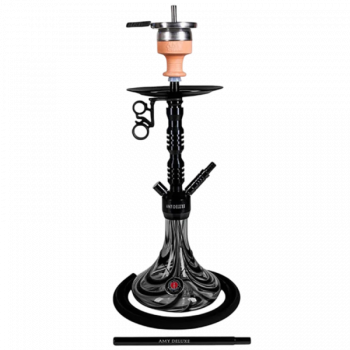 Кальян Amy Deluxe 073.02 Black (черный, полный комплект)