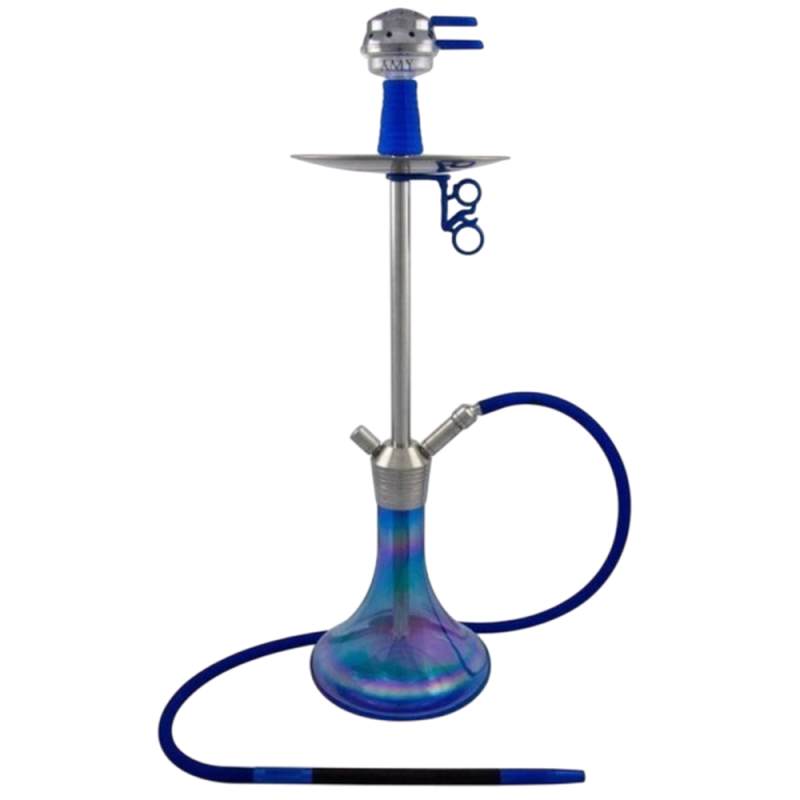 Кальян Amy SS 09 R Blue (синий, полный комплект)