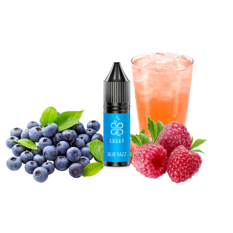 Жидкость Lucky Blue Razz (Блю Разз, 50 мг, 15 мл)