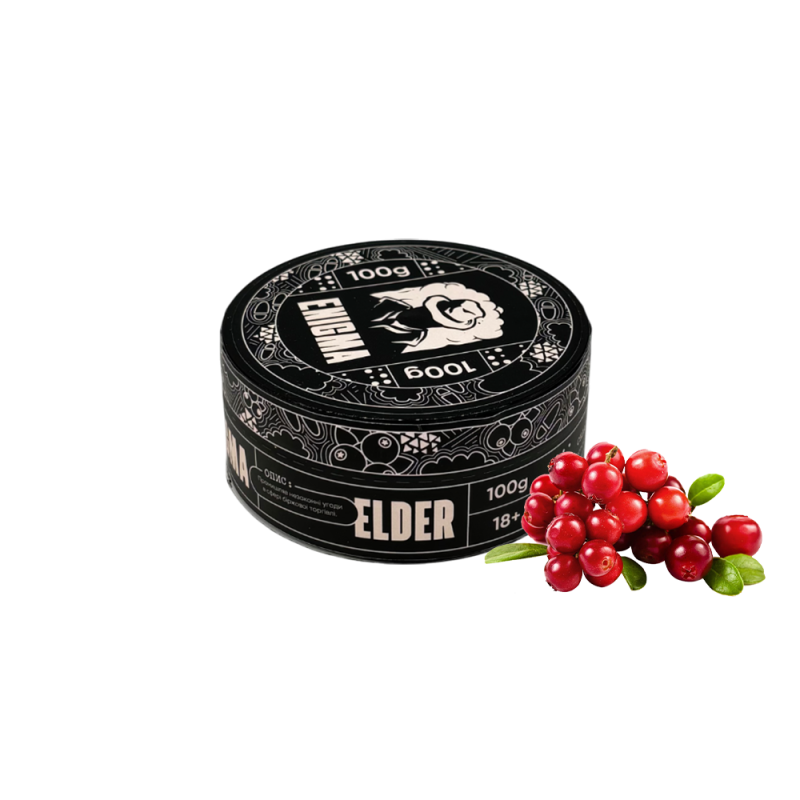 Табак Enigma Elder (Клюква, 100 г)
