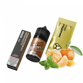 Набор для самозамеса Chaser My Mint Tangerine Mint (Мандарин Мята, 50 мг, 30 мл)