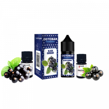Набор для самозамеса Octobar Fresh & Sour HARD Black Currant (Чёрная Смородина, 65 мг, 30 мл)