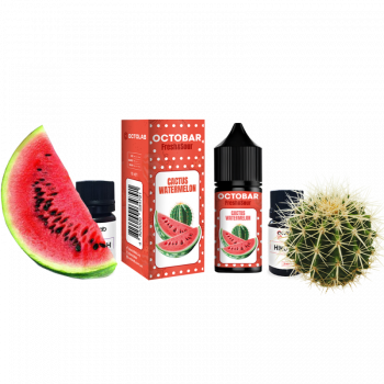 Набор для самозамеса Octobar Fresh & Sour HARD Cactus Watermelon (Кактус Арбуз, 65 мг, 30 мл)