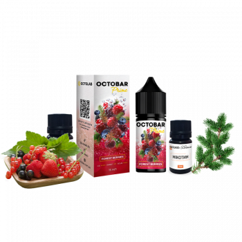 Набор для самозамеса Octobar Prime Forest Berries (Ягоды Хвоя, 50 мг, 30 мл)