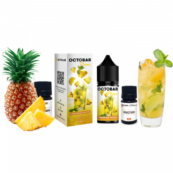 Набор для самозамеса Octobar Prime Pineapple Mojito (Ананасовый Мохито, 50 мг, 30 мл)