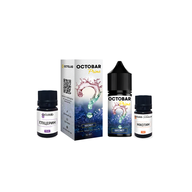 Набор для самозамеса Octobar Prime Secret (Секрет, 50 мг, 30 мл)