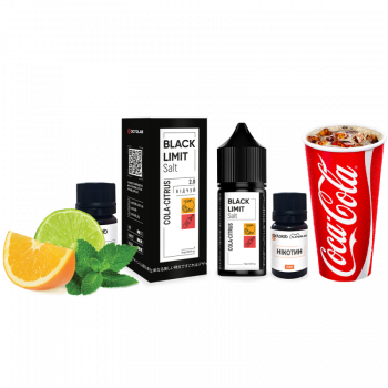 Набор для самозамеса Black Limit Salt Cola Citrus (Кола Цитрус, 50 мг, 30 мл)