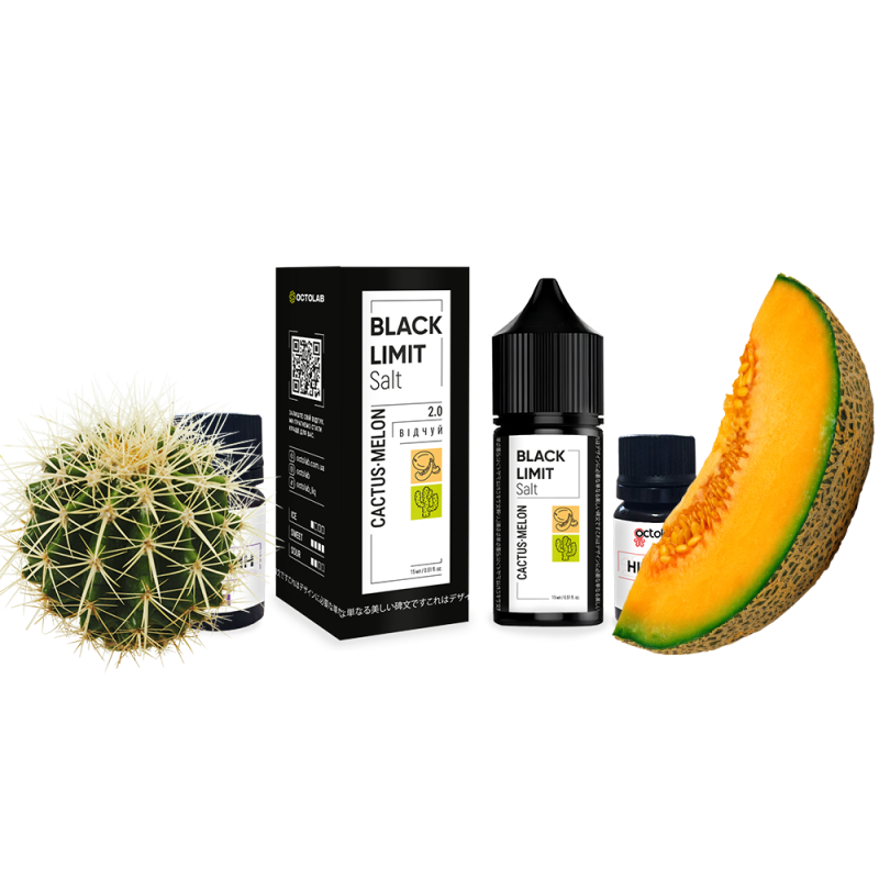 Набор для самозамеса Black Limit Salt HARD Cactus Melon (Кактус Дыня, 65 мг, 30 мл)