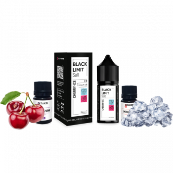 Набор для самозамеса Black Limit Salt HARD Cherry Ice (Вишня Лёд, 65 мг, 30 мл)