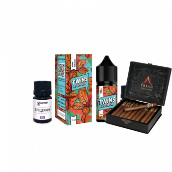 Набор для самозамеса Twins Good Tobacco (Табак, 50 мг, 30 мл)