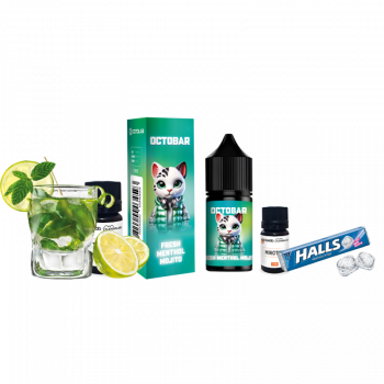 Набор для самозамеса Octobar NFT Fresh Menthol Mojito (Ментол Мохито, 50 мг, 10 мл)