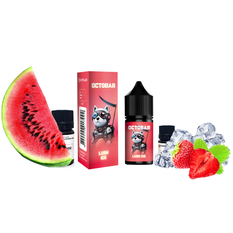 Набор для самозамеса Octobar NFT Lush Ice (Лёд, 50 мг, 10 мл)