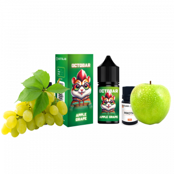 Набор для самозамеса Octobar NFT Apple Grape (Яблоко Виноград, 50 мг, 30 мл)